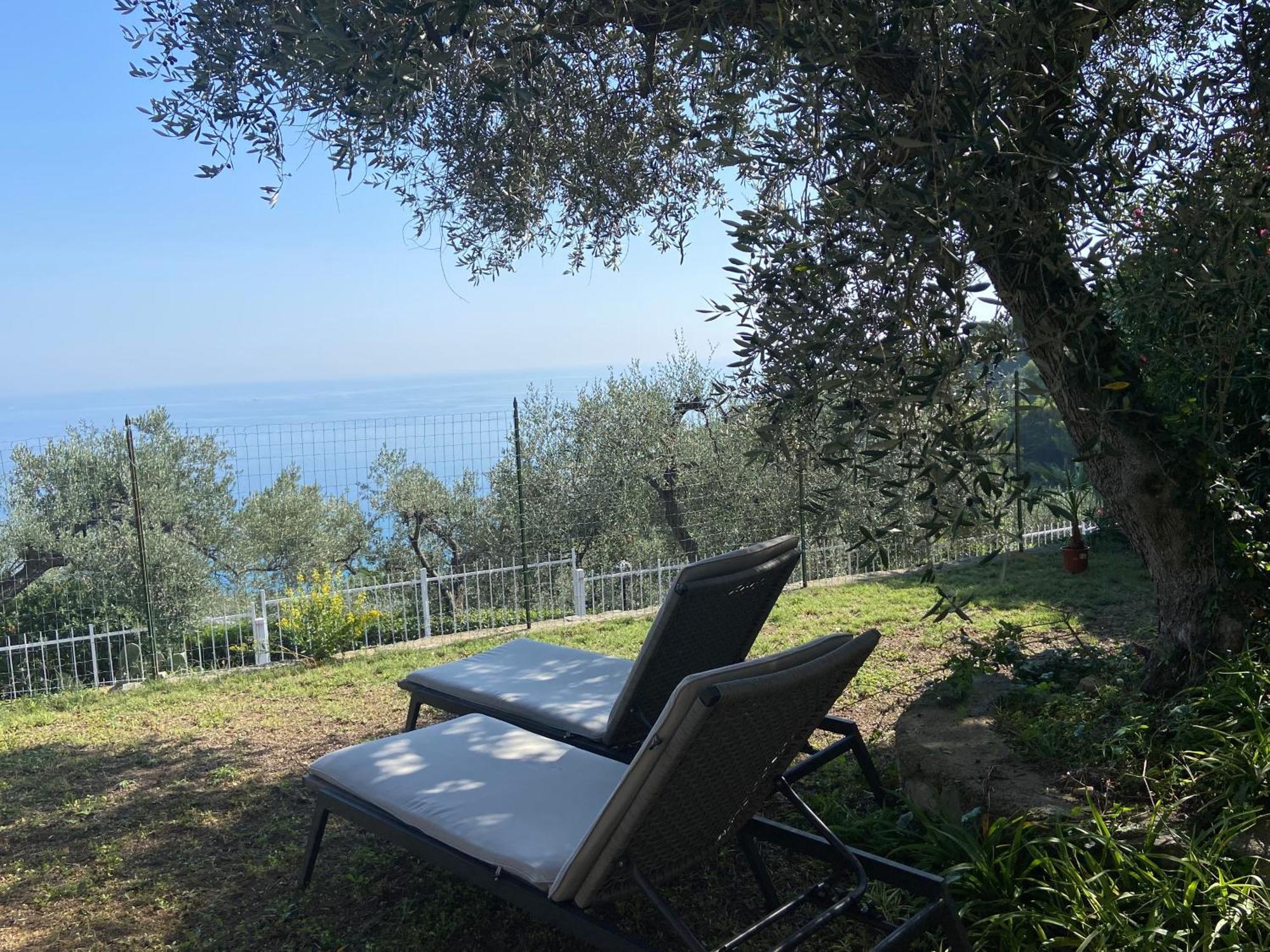 Ligurien Marina Dˋandora Ferienwohnung 100Qm Mit Meerblick ภายนอก รูปภาพ
